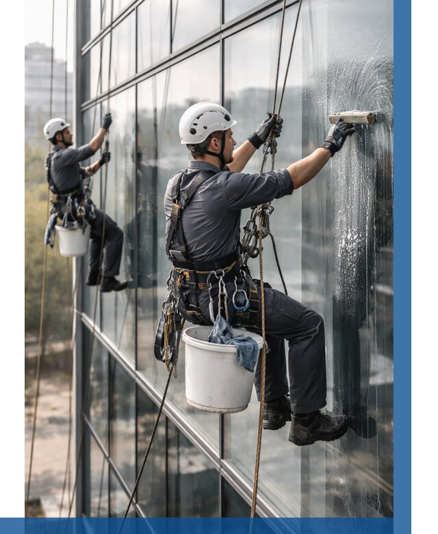 Мойка сплошного остекления в Новороссийске, заказать от 306 р.| ВЫСОТНИК-Нвр