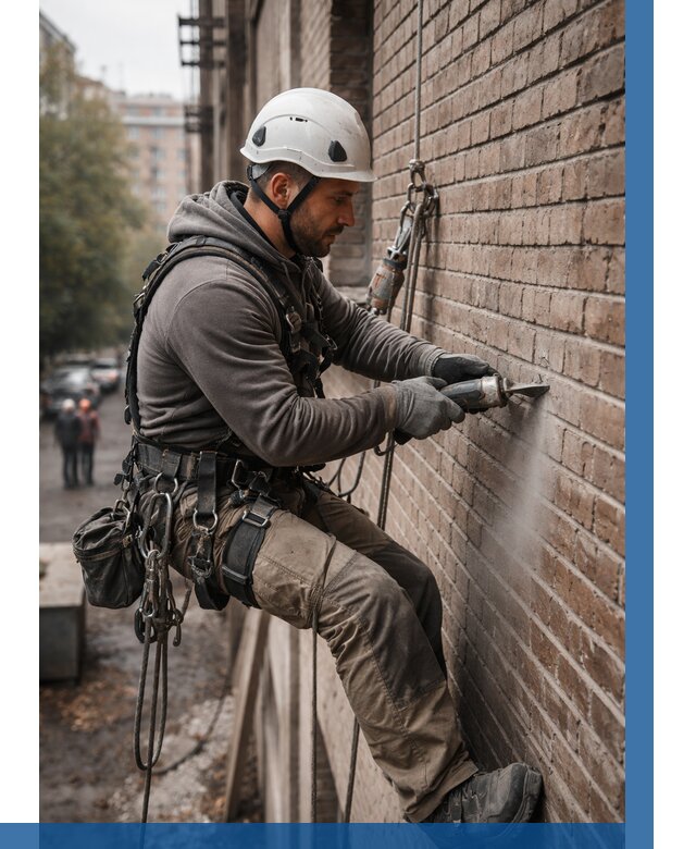 Расшивка кирпичных швов в Новороссийске от 612 р. | ВЫСОТНИК-Нвр