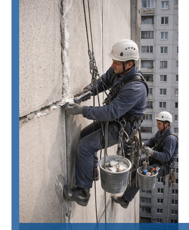 Утепление межпанельных швов в Новороссийске профессионально и надежно