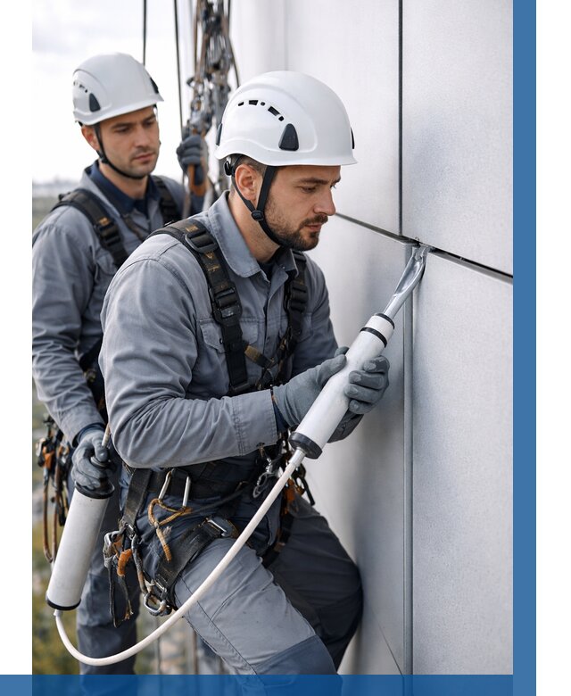 Герметизация швов вилатермом в Новороссийске от 612 р. | ВЫСОТНИК-Нвр