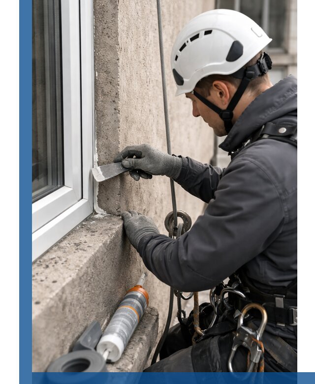 Герметизация монтажных швов окон в Новороссийске с гарантией качества