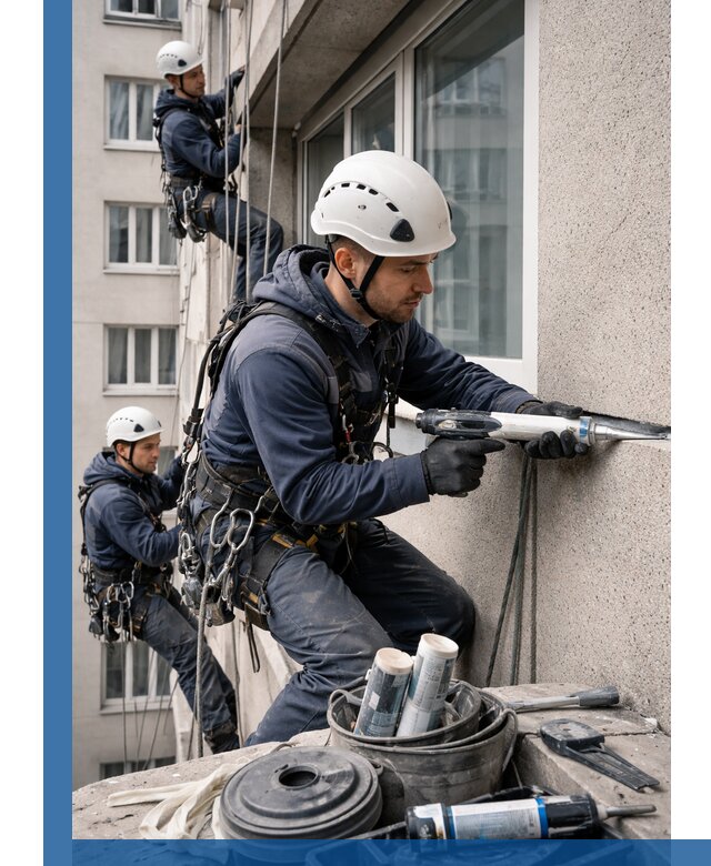 Герметизация швов лоджии в Новороссийске профессионально и надежно