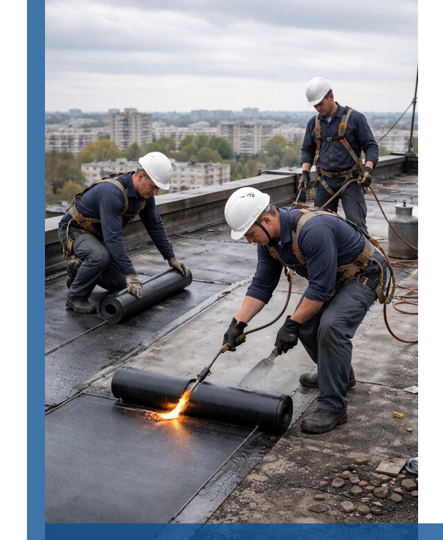 Ремонт наплавляемой кровли в Новороссийске качественно и надежно
