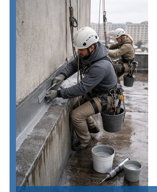 Гидроизоляция примыканий кровли в Новороссийске, гарантия надежности