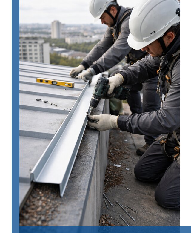 Монтаж капельника на кровле в Новороссийске с гарантией качества