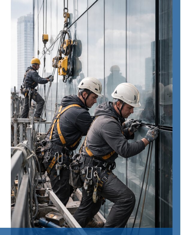 Структурное остекление фасадов в Новороссийске от 9698 р. | ВЫСОТНИК-Нвр