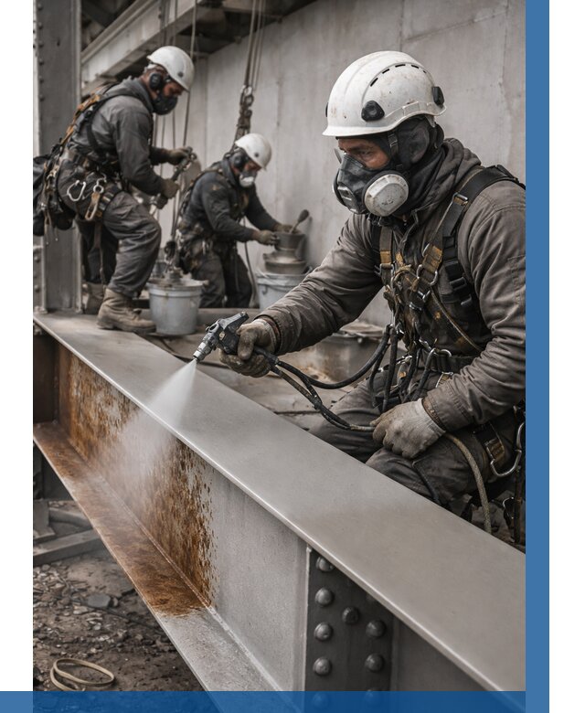 Антикоррозионная покраска металла в Новороссийске от 715 р. | ВЫСОТНИК-Нвр