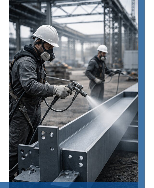 Антикорроз. обработка металлоконстр. в Новороссийске от 459 р. | ВЫСОТНИК-Нвр