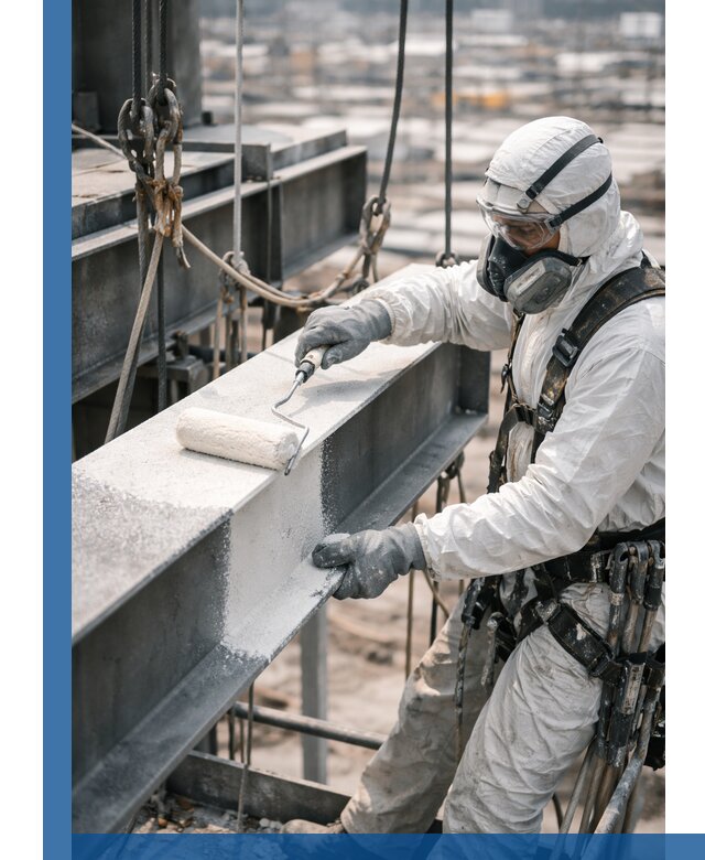 Профессиональная огнезащитная обработка металлоконструкций в Новороссийске