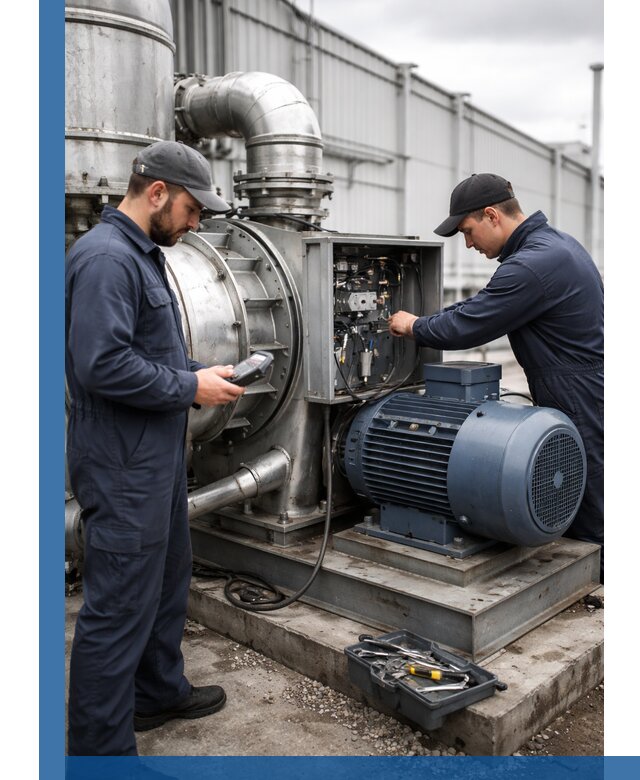 Техническое обслуживание промышленного оборудования в Новороссийске