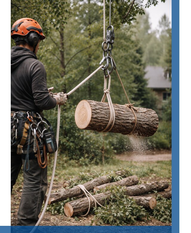 Валка деревьев частями в Новороссийске от 7656 р. | ВЫСОТНИК-Нвр