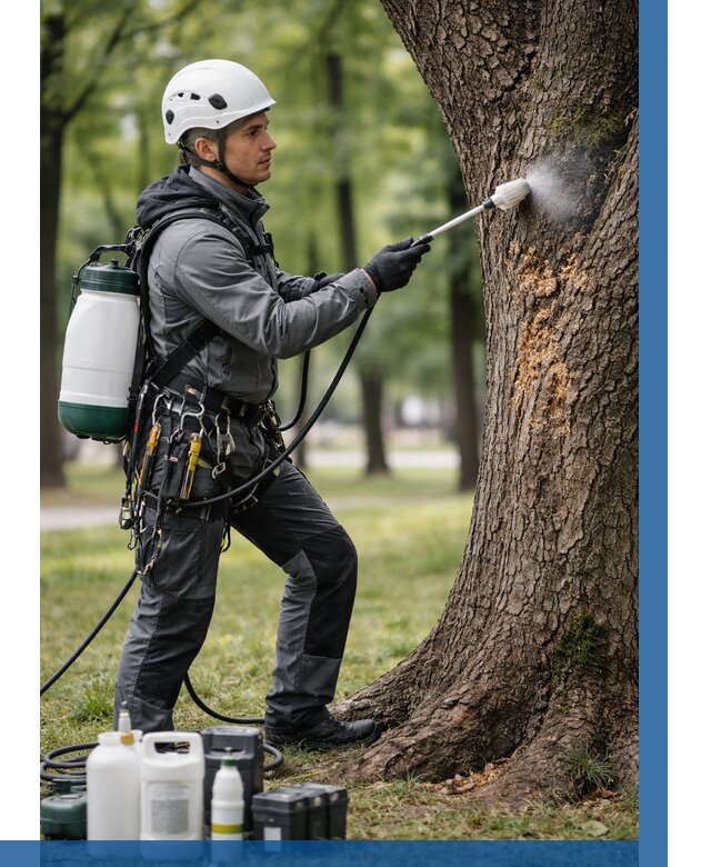 Обработка деревьев от вредителей в Новороссийске от 4594 р. | ВЫСОТНИК-Нвр