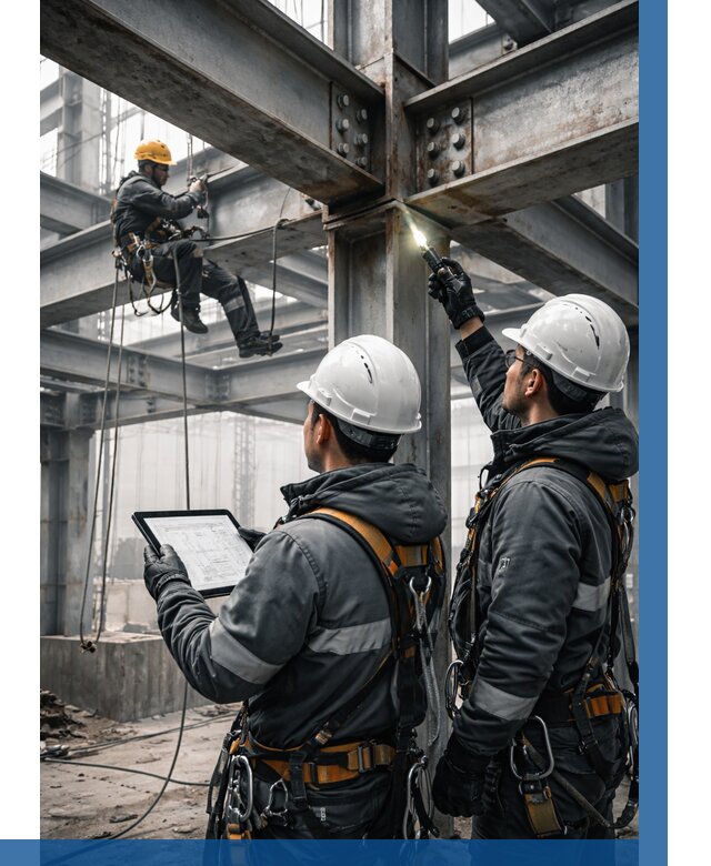 Обследование металлоконструкций в Новороссийске от 5614 р. | ВЫСОТНИК-Нвр