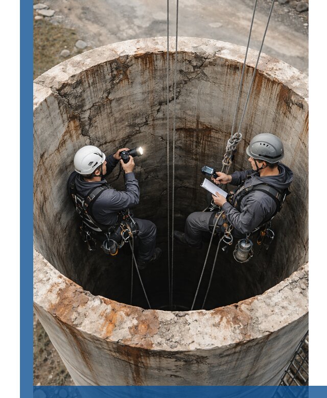 Обследование дымовой трубы: диагностика и оценка состояния в Новороссийске